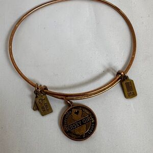 Alex and Ani Gold Charm Bracelet